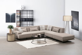Atelier Del Sofa Bentley Corner Sofá Esquinero Beige